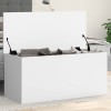 Cutie de depozitare, alb, 100x42x46 cm, lemn prelucrat