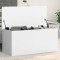 Gossi cutie de depozitare, alb, 100x42x46 cm, lemn prelucrat