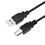 CABLU USB LOGILINK pt. imprimanta, USB 2.0 (T) la USB 2.0 Type-B (T), 3m, black, &quot;CU0008B&quot; (timbru verde 0.18 lei)