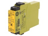 Releu de Siguranta PILZ PNOZ XV1P 24V DC, 5 Intrari, 3 Iesiri, Montare Sina DIN, IP40