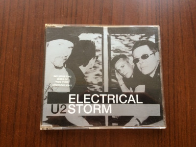 U2 Electrical Storm 2002 cd disc maxi muzica electro pop rock island records VG+ foto