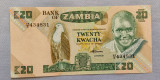 Zambia - 20 Kwacha (nedatată; 1986-1988) s831