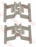 Set accesorii, placute frana PORSCHE CAYENNE (92A) (2010 - 2016) TRW PFK718