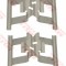 Set accesorii, placute frana PORSCHE CAYENNE (92A) (2010 - 2016) TRW PFK718