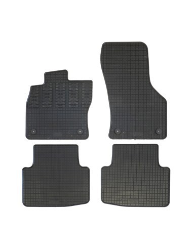 Set covorase auto din cauciuc Vw Passat B6 2005-, Passat B7 2010-4 Pcs