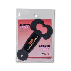 Magnet Deschizator Bere Very Important Penis, Negru