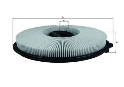 MAHLE LX 544 Filtru aer foto