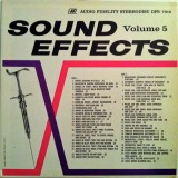 Vinil LP No Artist &lrm;&ndash; Sound Effects, Volume 5 (M) NOU ! SIGILAT !