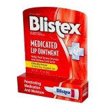 Balsam de Buze Vindecător, Blistex, Reparare Herpes &amp;amp; Calmare Disconfort, Protecție &icirc;mpotriva Factorilor Externi, 6 g