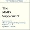 The MMIX Supplement: Supplement to the Art of Computer Programming Volumes 1, 2, 3 by Donald E. Knuth