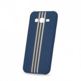 Husa Silicon Albastra Samsung Galaxy J5 (J500) Line Rubber - Protectie Premium
