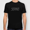 Tricou 5Gang SOS Selly Pain Dia Gami Exploit Negru/Alb Bumbac 100%
