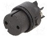 Conector circular, mama, 2 pini, BULGIN - SA3319
