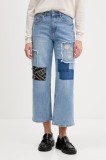 Desigual jeans PATCHE high waist, 25WWDD20
