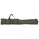 VidaXL Geantă pentru undiță, verde &icirc;nchis, 150 cm, țesătură oxford