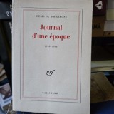 Journal dune epoque, 1926-1946 - Denis de Rougemont