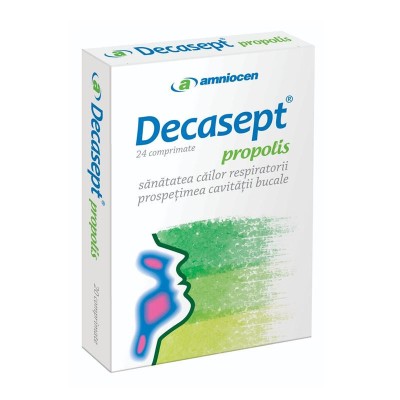 Decasept Propolis Amniocen 24cpr foto