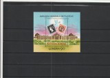 ROMANIA 1990 LP 1236 EXPOZITIA MONDIALA DE FILATELIE LONDRA COLITA MNH NESTAMP, Nestampilat