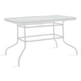 Cumpara ieftin Masa de Gradina Valor Alb 120x70x70 cm