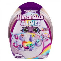 Hatchimals Alive Set Curcubeu