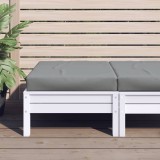 Gossi perna pentru paleti, gri, 60x60x8 cm, tesatura oxford