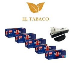 Tuburi Tigari Pall Mall Multifiltru 5cutii x 200 bucăți + 1 Cadou Aparat de injectat tutun Korona