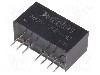 Convertor de tensiune, DC-DC, intrare 9...18V DC, iesire 9V DC, putere 3W, AIMTEC - AM3G-1209D-NZ