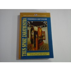 THUS SPAKE ZARATHUSTRA - FRIEDRICH NIETZSCHE - ROBIN CLASSICS OF THE WORLD LITERATURE