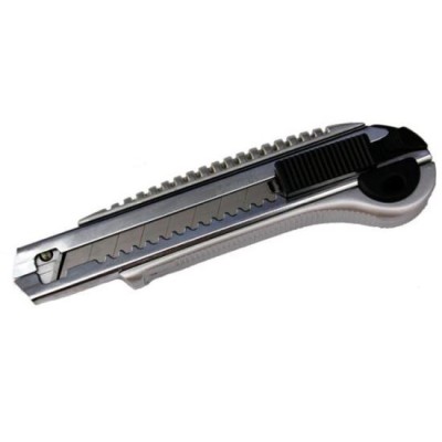 Cutter aluminiu, 18 mm, 5 lame rezerva, RICHMANN GartenVIP DiyLine foto