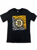 Boston Bruins tricou de copii NHL Graffiti Style - Dětsk&eacute; L (11 - 12 let)