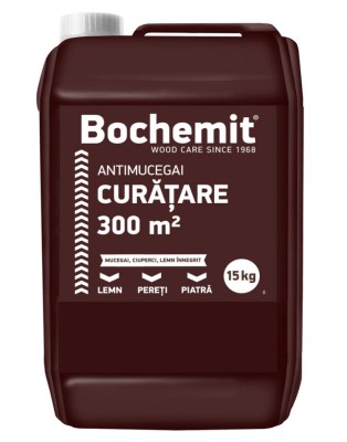 Solutie antimucegai si curatare lemn innegrit Bochemit Antimucegai 15Kg foto