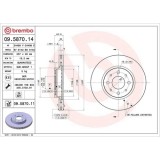 Set disc frana Alfa Romeo 155 (167) 01.92-12.97; Fiat Albea (178 172 372) 04.96-12.16, Barchetta (183) 03.95-05.05, Brava (182) 10.95-06.03, Bravo I
