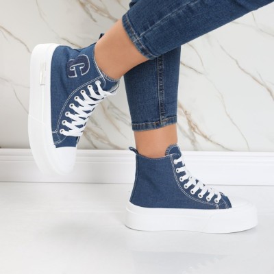 Sneakers dama bluemarin din textil Aylin, 36 foto