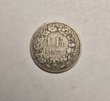 Elvetia 1 Franc 1877