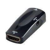 Adaptor HDMI la VGA M-M cu audio, KHCON-40, Oem