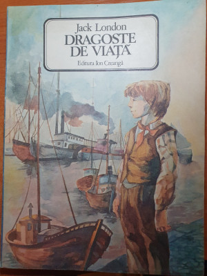 carte pentru copii-dragoste de viata-jack london - din anul 1986 foto