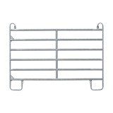Panou pasune Kerbl 240x170cm galvanizat, garduri mobile, boxe temporare, animale ferma, modular, tevi fier profil oval