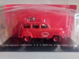 Macheta Renault Colorale Prairie 4x4 Break incendie - 1955 - Atlas scara 1:43