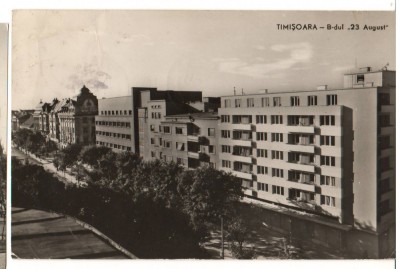 CPIB 18193 CARTE POSTALA - TIMISOARA. B-dul &amp;quot;23 AUGUST, RPR foto