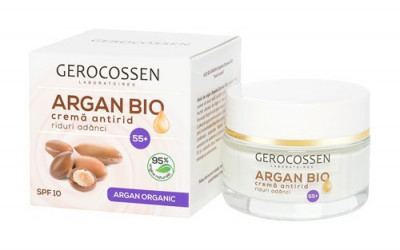 Crema antirid 55+ Argan Bio, 50 ml, Gerocossen foto