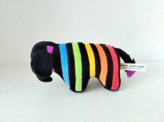 Jucarie elefant Caparol culori curcubeu, 16x9x7cm, plush foto