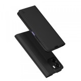 Husa Techsuit Magskin Book Neagra pentru Oppo A6x 4G A6x