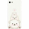 Husa silicon pentru Apple Iphone 6 Plus, Bear Family