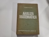 Analiza matematica de Marcel Rosculet