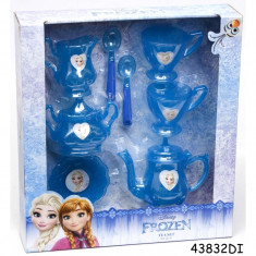 Set accesorii ceai Frozen, 10 piese, Albastru foto