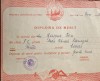 SCOALA MEDIE TEHNICA SIDERURGICA RESITA DIPLOMA DE MERIT,IUNIE 1950