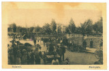 5373 - BUCURESTI, Market, Romania - old postcard, CENSOR - used - 1917