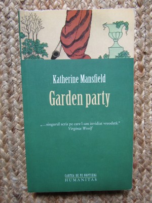 Garden Party - Katherine Mansfield foto