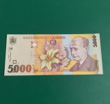 Bancnota 5000 lei 1998 necirculată