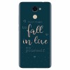 Husa silicon pentru Huawei Enjoy 7 Plus, Fall In Love
